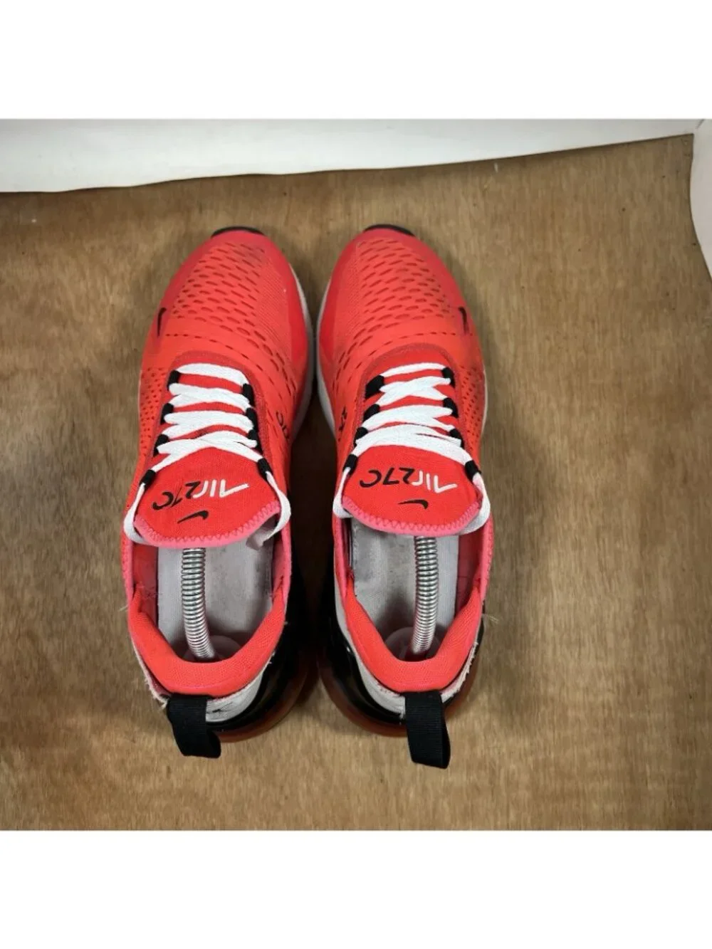 Nike Air Max 270 Red Orbit Men 8.5 Athletic Casual Running Sneakers BV6078-600